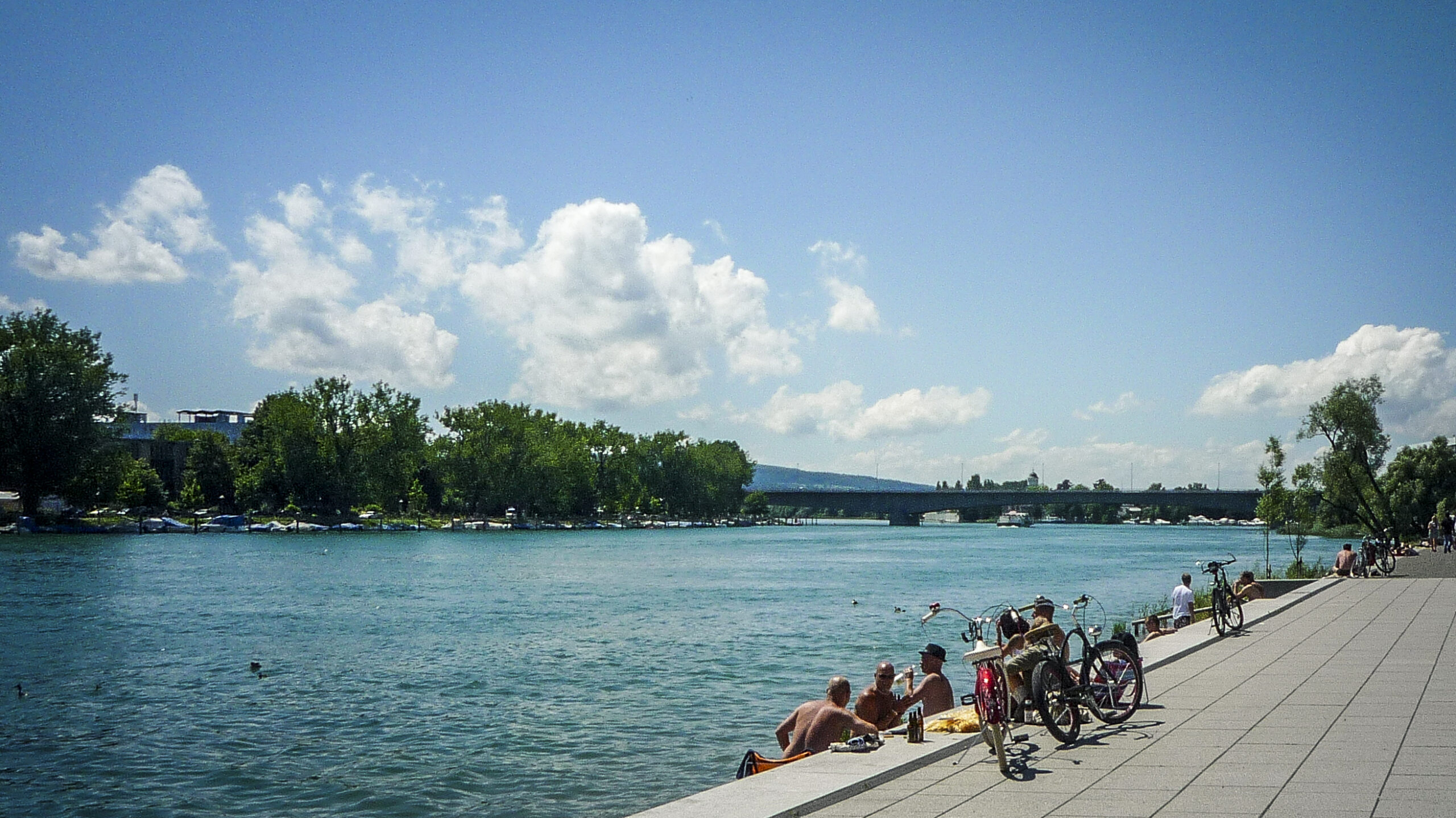 Am Rhein in Konstanz