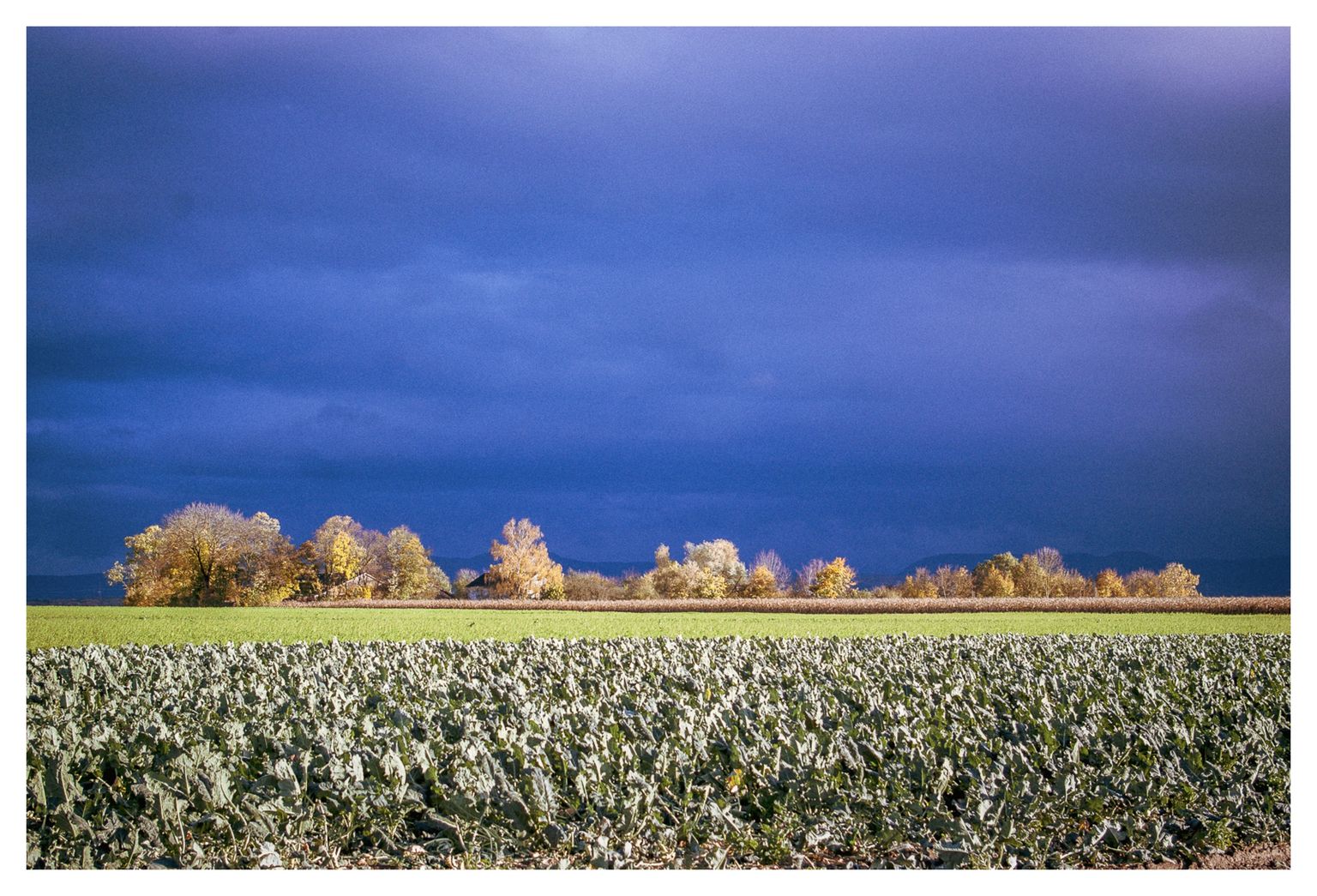Absolut magisches Licht und Weltuntergangshimmel
