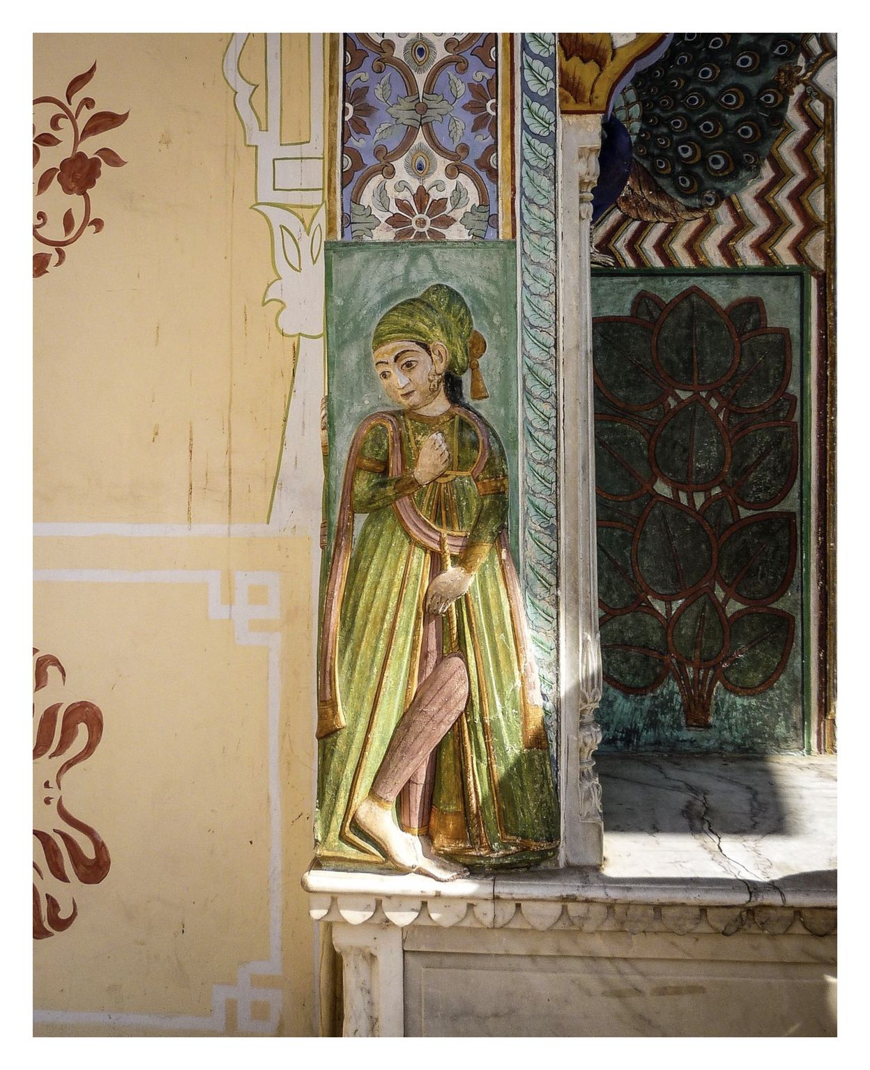 Statue im City Palace