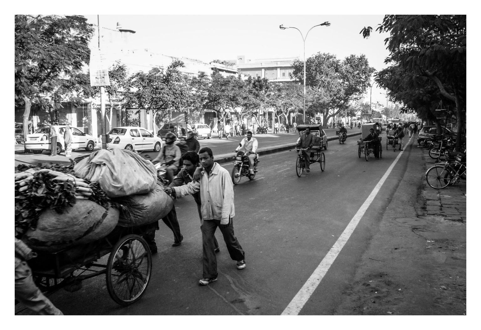 Strassenszene in Jaipur
