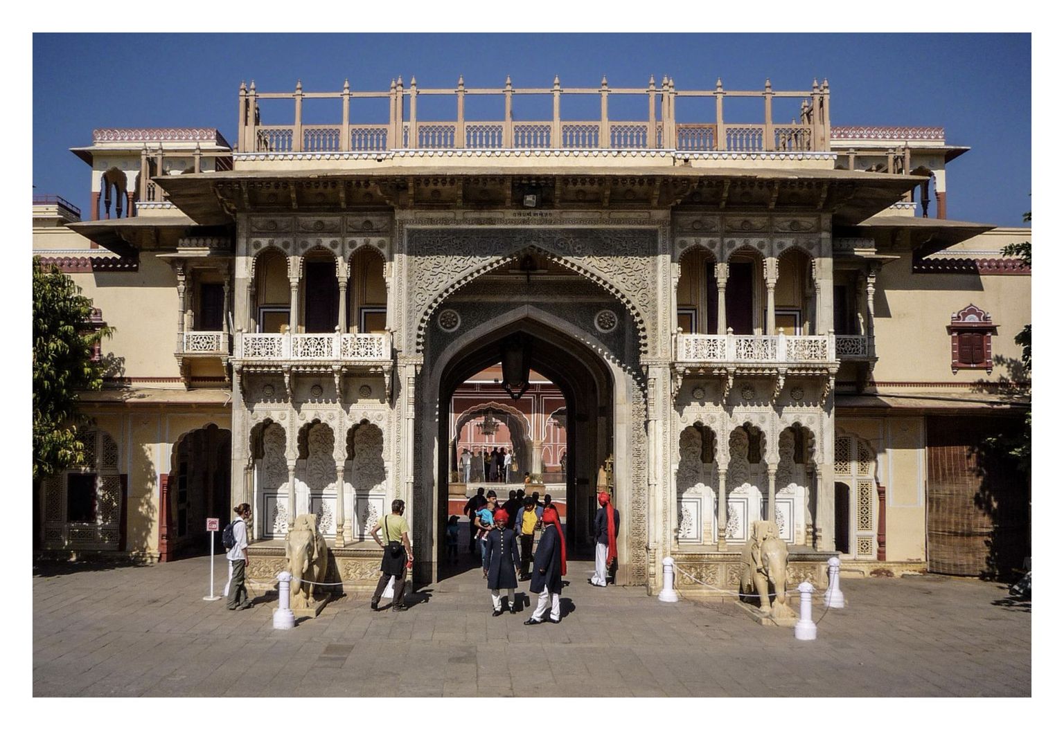 Zugang zum Jaipur City Palace
