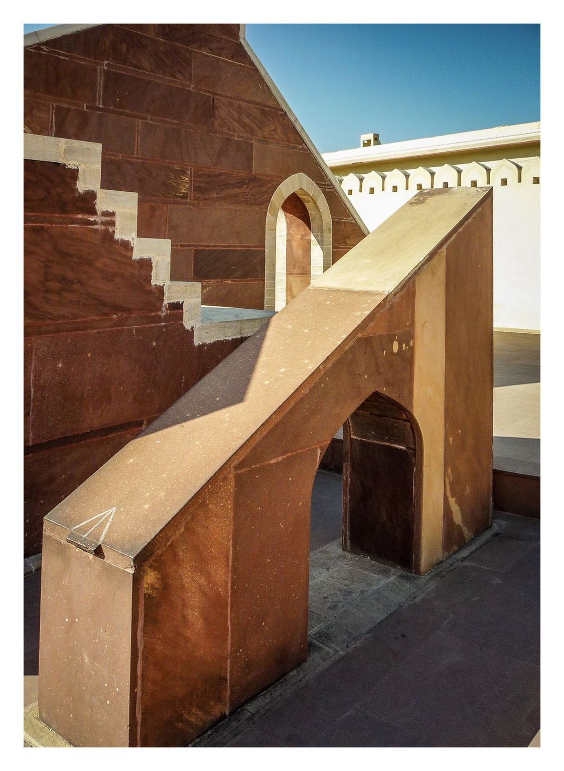 Das Jantar Mantar in Jaipur
