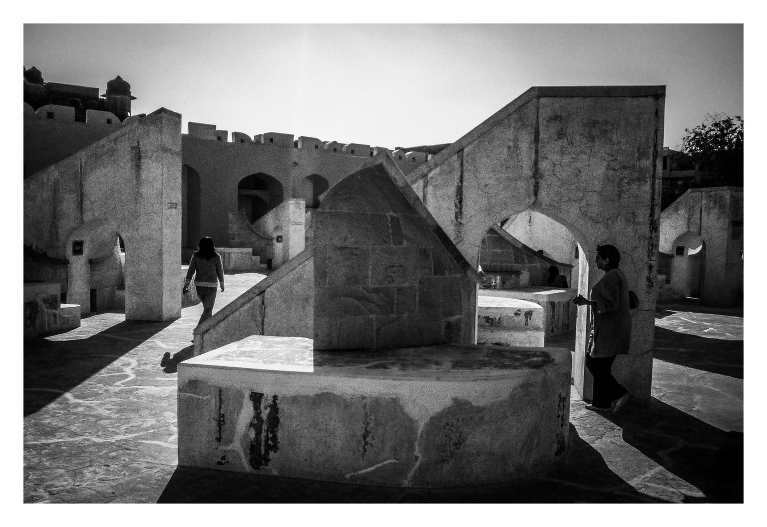 Das Jantar Mantar in Jaipur