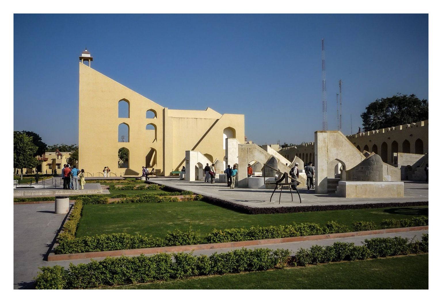 Das Jantar Mantar in Jaipur