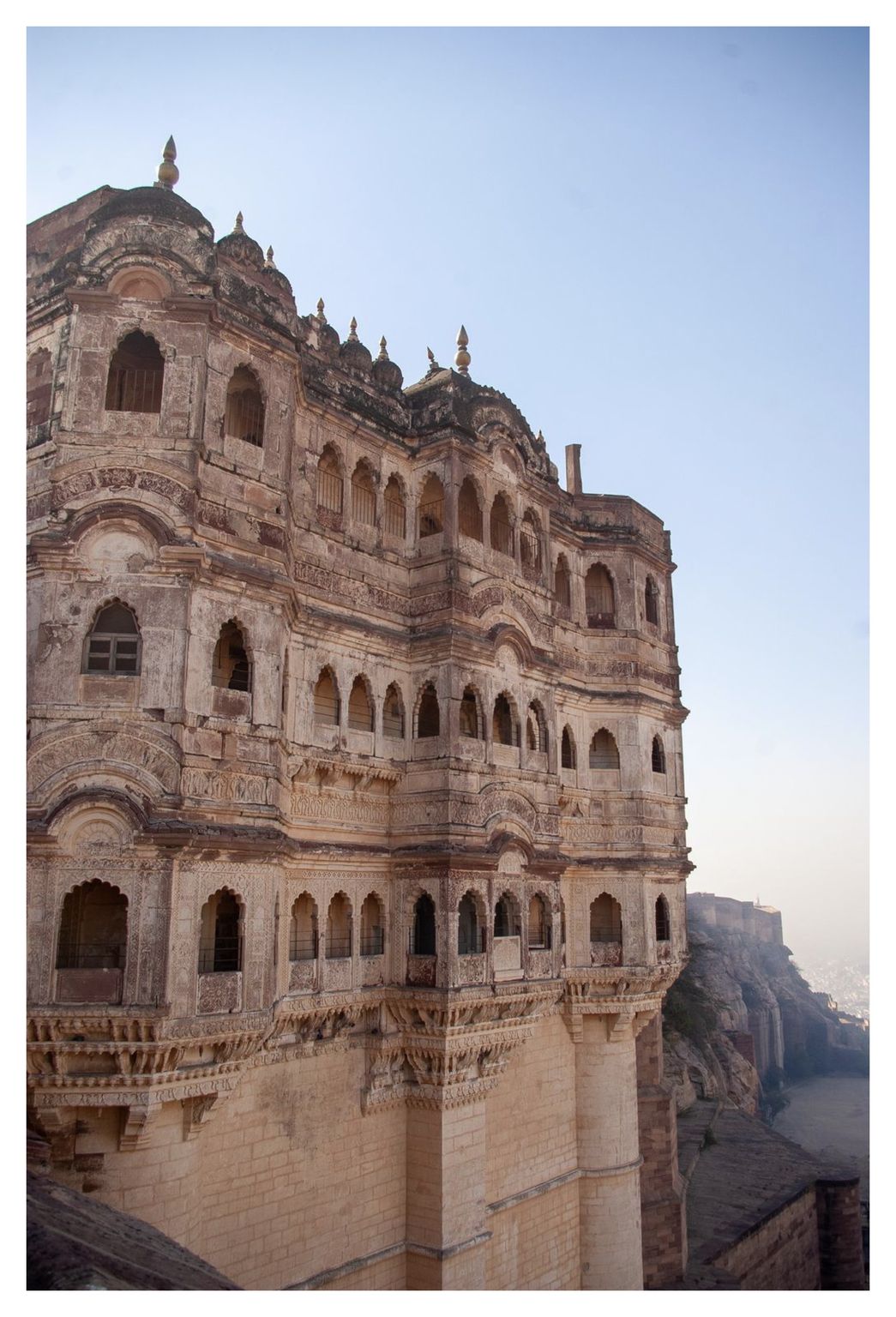 Der Palas der Festung und Wohnstätte der Fürstenfamilie