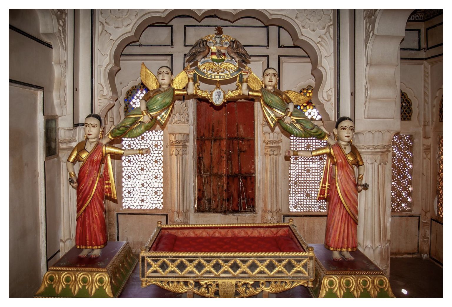 Im Inneren des Wohnbereichs