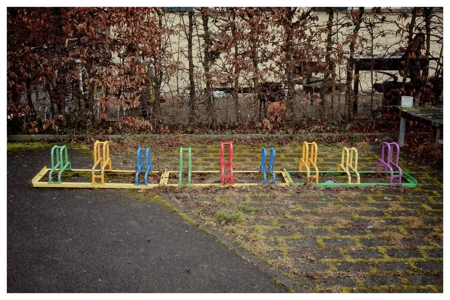 Fahrradständer in farbenfroh (62/365)